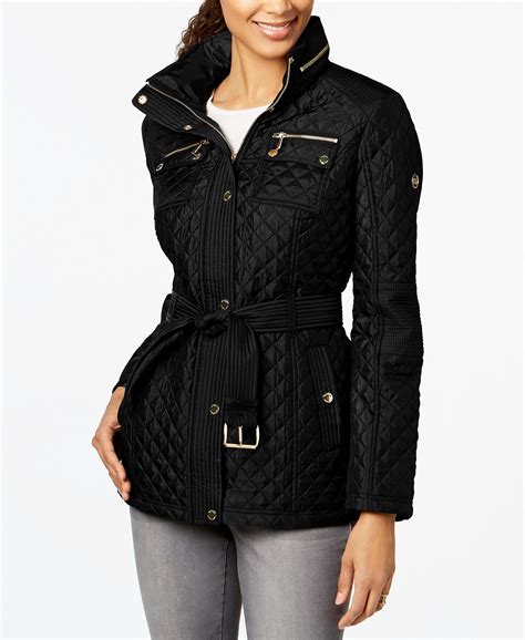 michael kors coat macys|michael kors winter jacket women.